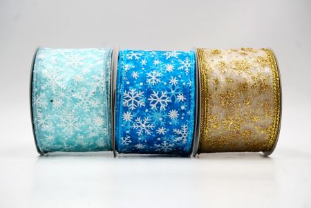 Sparkling Christmas Snowflake Wired Ribbon_KF9650.KF9651.KF9652.KF9653.KF9654 (4)